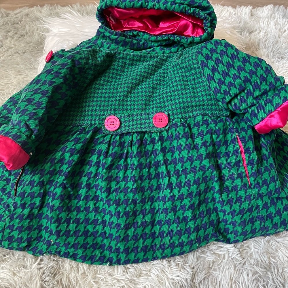 PENELOPE MACK Button up coat with a cabaret hat set - Picture 4 of 7